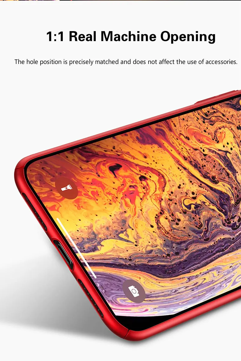 Ультратонкий дышащий жесткий чехол с эффектом потертости для iPhone 11 Pro X XR XS MAX Противоударная матовая Защитная крышка для iPhone 7 8 6 6s Plus