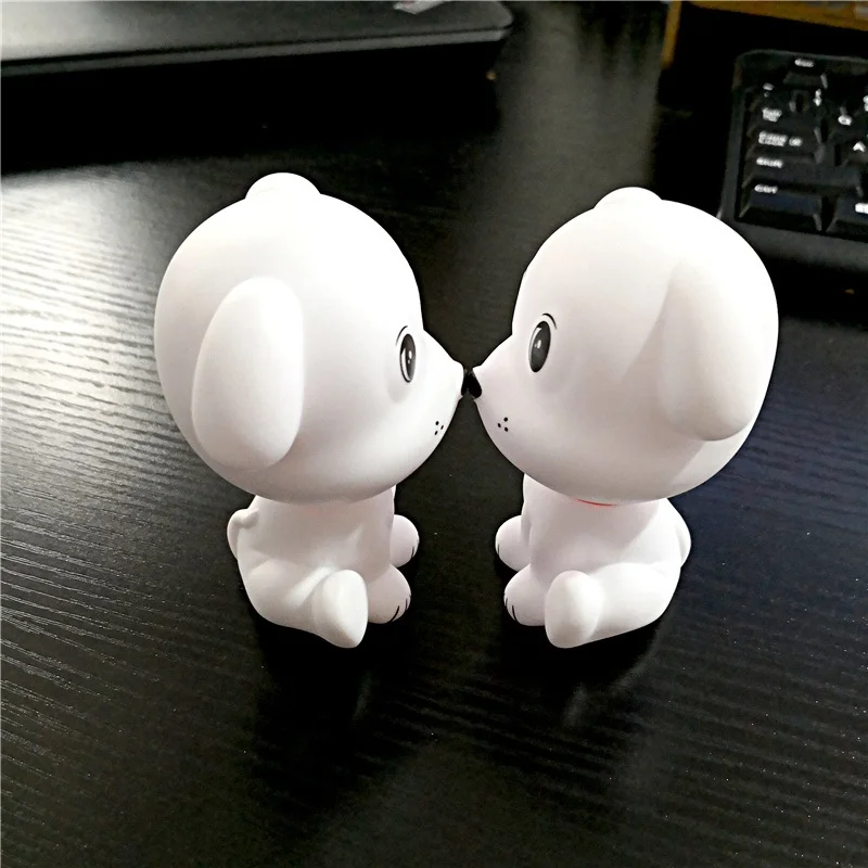 Тряски голова куклы автомобиля украшения Робо-пес на Big Hero Baymax Авто Наклейка милые цифры игрушки украшения кукол из мультфильмов орнамент подарок