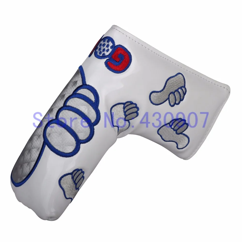 Новый магнит 1 шт. клюшки для клюшек 10 видов цветов гольфа|putter head cover|golf putter coverputter