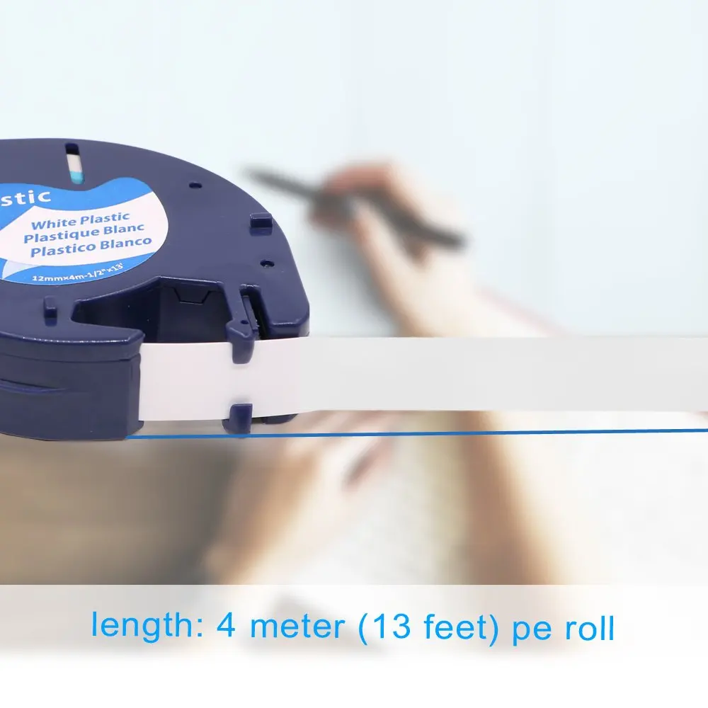 12 мм совместимый для лента Dymo letratag 18771 12267 91200 91201 92102 91203 91204 91205 производитель