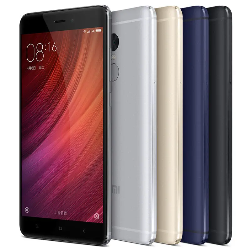 Оригинал Xiaomi Редми Примечание 4 Pro Простые 3 ГБ RAM 64 ROM мобильный телефон MTK Helio X20