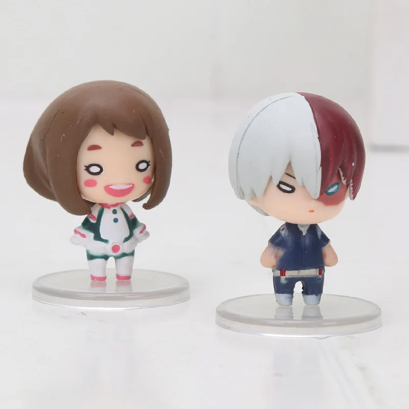 Новинка 3 см My Hero Academia boku Midoriya deku Shoto bakugou Toga фигурка из ПВХ игрушки|Игровые фигурки