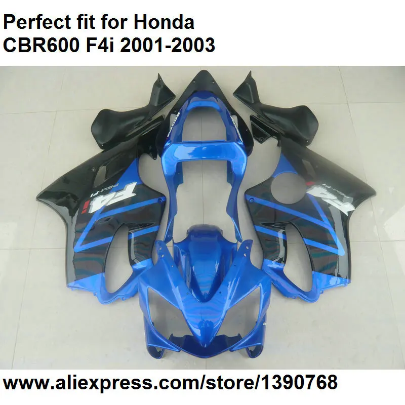 Запасные части для кузова Honda CBR 600 F4i 2001 2002 2003 черная искусственная кожа CBR600F4i 01 02 03