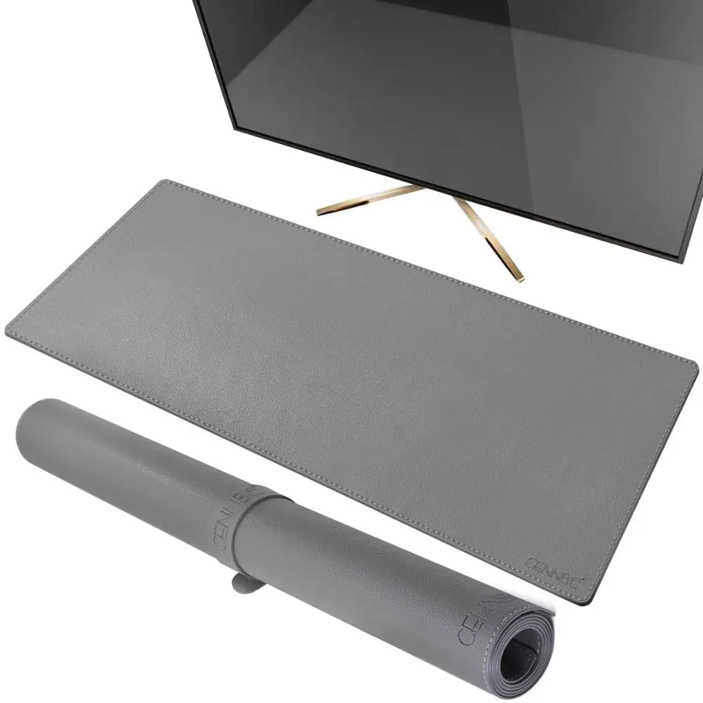 

Waterproof Desk Pad Protecter PU Leather Gaming Mouse Keyboard Desk Mat Blotters Organizer with Comfortable Writing Surface Mat