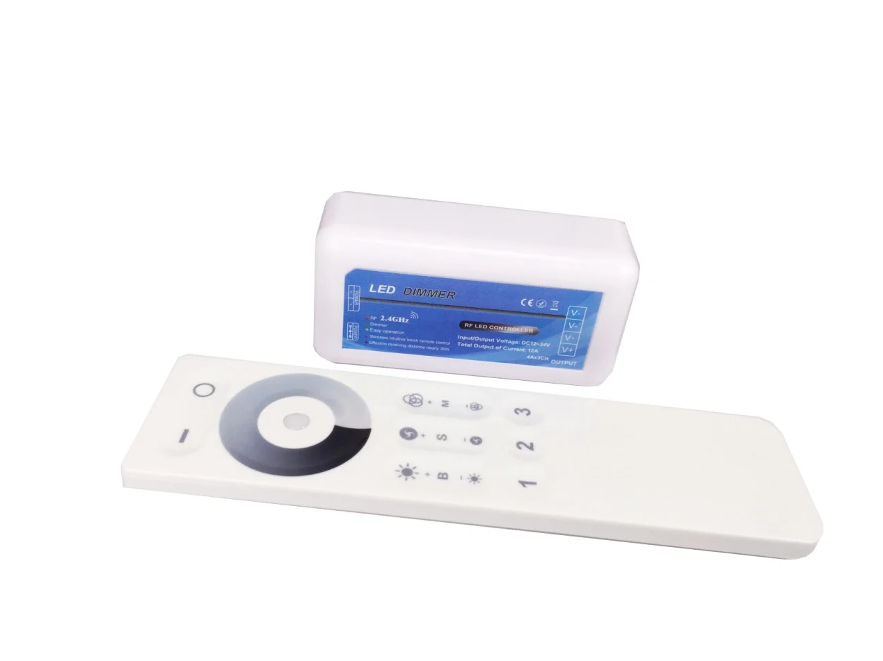 2 4 г 3 зоны РФ Пульт дистанционного управления светодиодный ленты Диммер одного