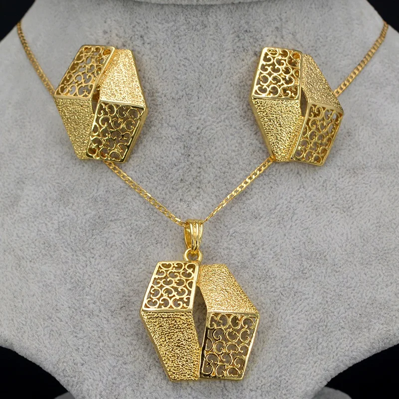 Ювелирные изделия Sunny Jewelry из сплава геометрические ажурные модные ювелирные 2020