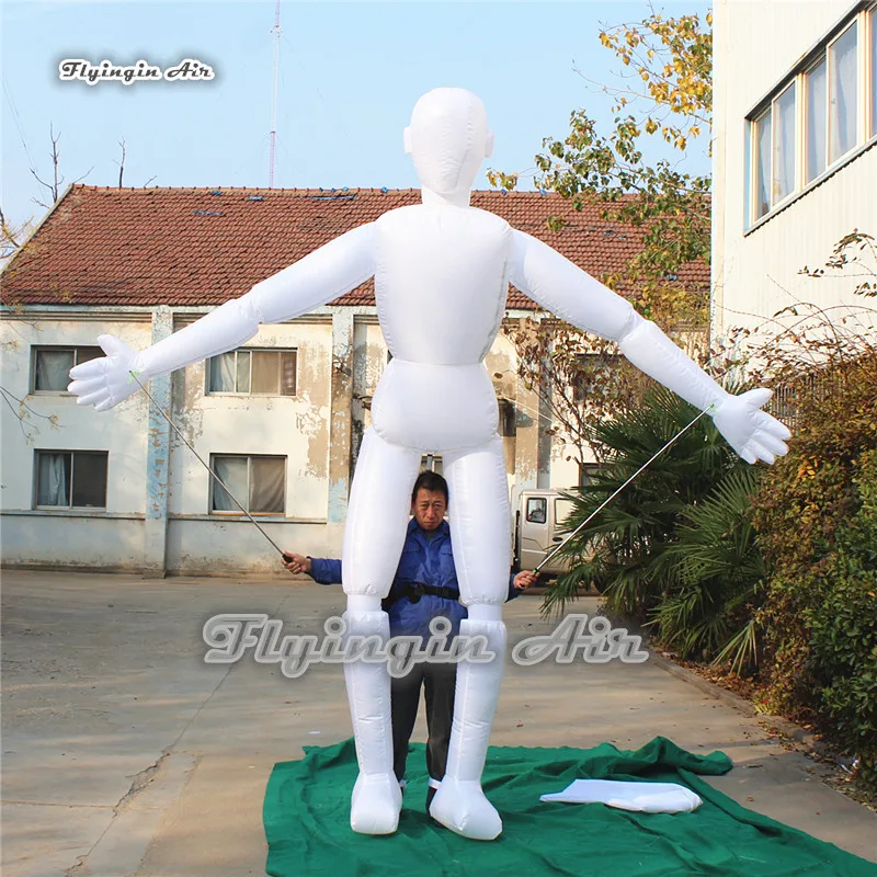 Белая женская марионетка с подсветкой высота 3 5 м|figure model|figure dollfigure decoration |