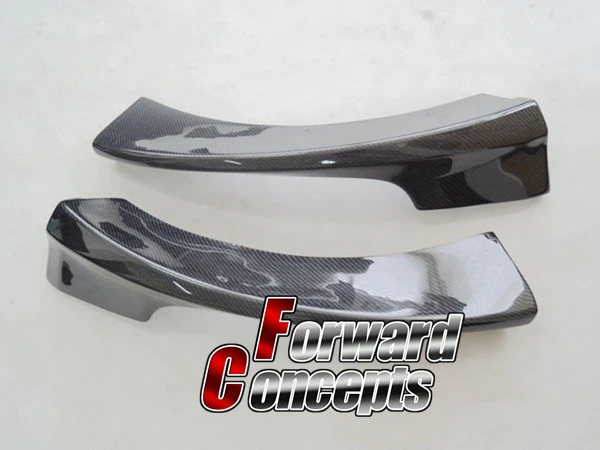 Для углеродного волокна 2007 2010 TT 8J переднего бампера lip разветвители flippers