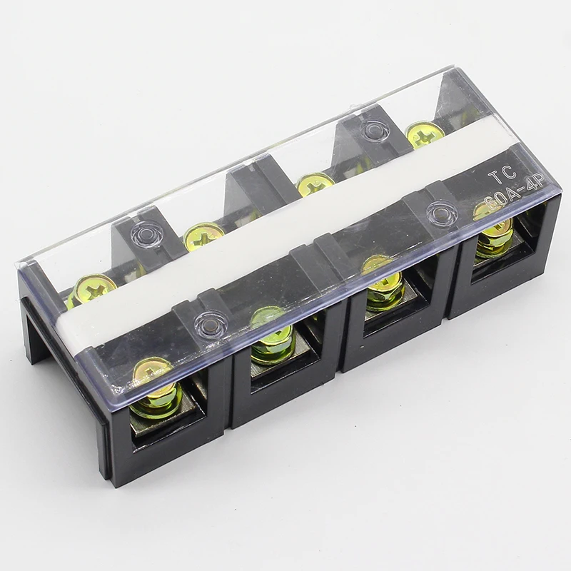 Стандартная 4-битная Клеммная колодка 60 А с высоким током | Обустройство дома