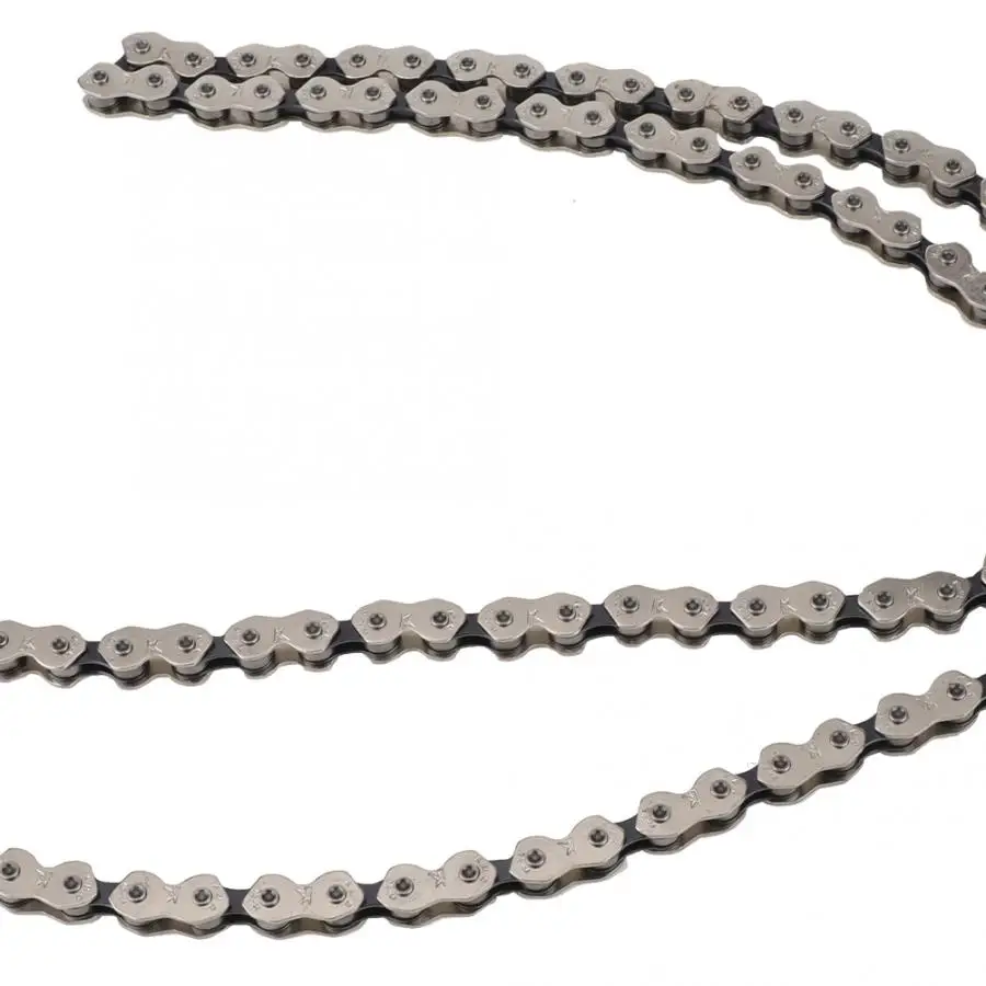 100 Links Bicycle Chain Mountain Bike Road Single Speed Stainless Steel Magic Button Accessory | Спорт и развлечения
