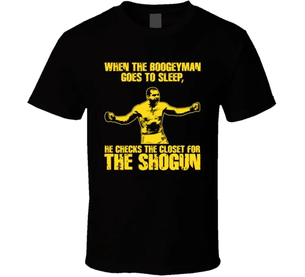 Mauricio Shogun Rua Ultimate Fighter Бразильская футболка крутая Повседневная Мужская унисекс