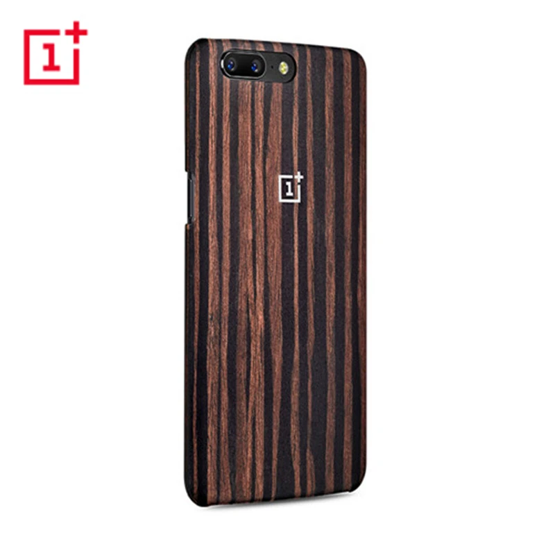 Защитный чехол OnePlus 5 из песчаника черного дерева кевлар углеродного волокна палисандр Официальный чехол One Plus 5 PC чехол OnePlus5