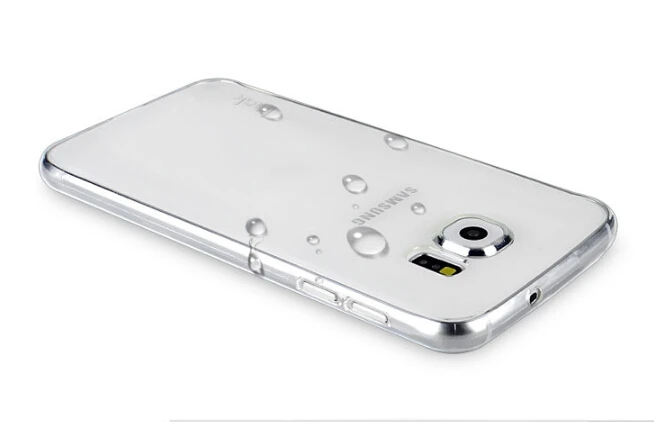 500x DHL Free For S6 Edge+ Best quality transparent clear soft tpu back cover case Samsung Galaxy Edge Plus Factory Price |