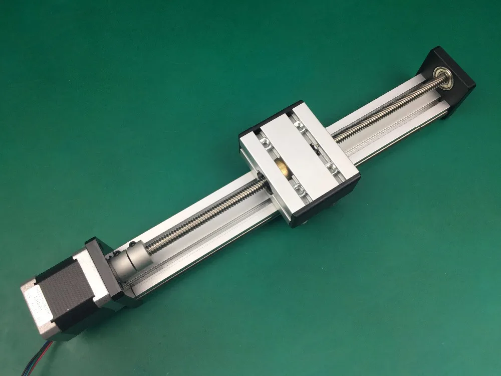 Высокая точность CNC ST T8 * 2 шариковый винт раздвижной стол эффективный ход 600 мм + 1
