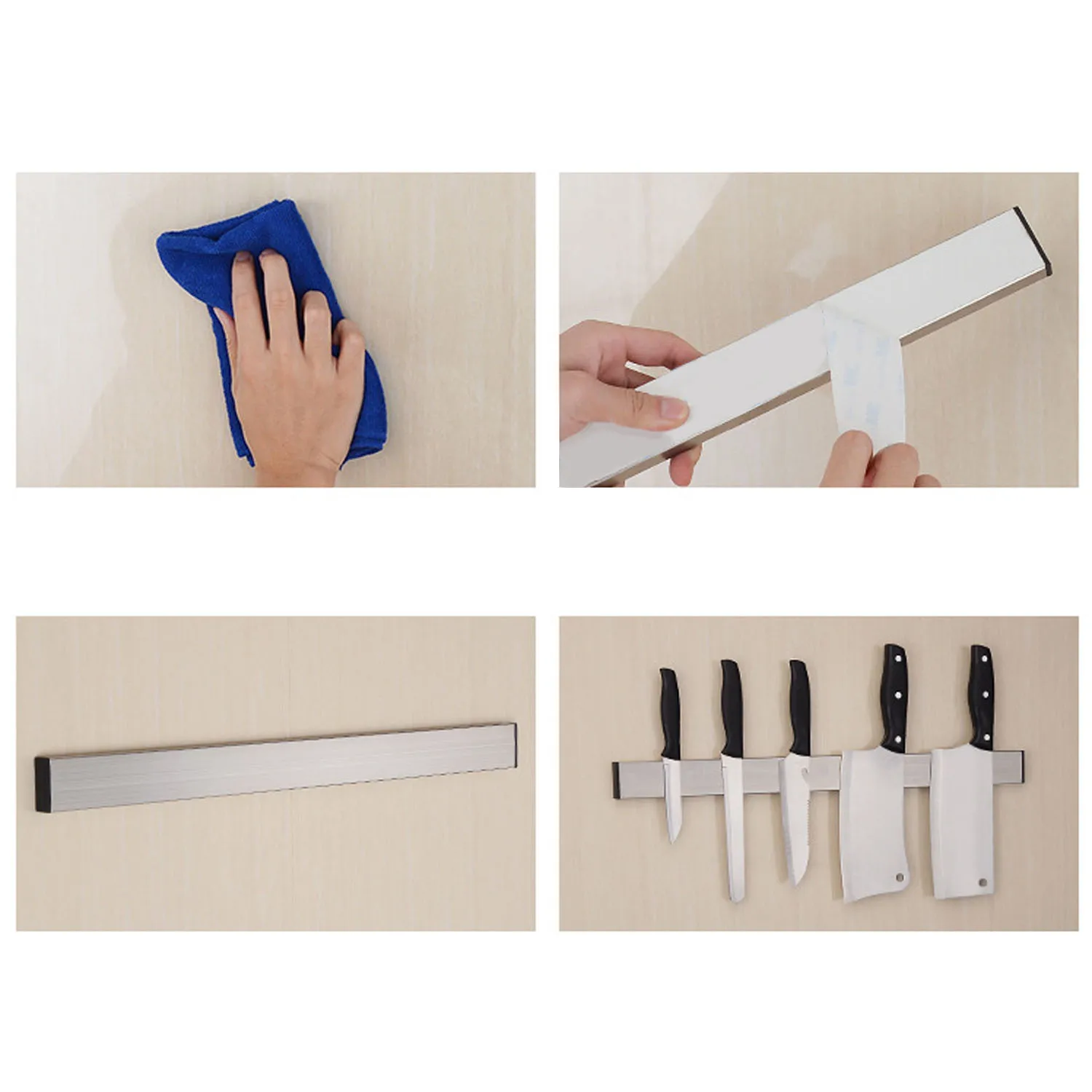 Держатель для ножей Магнитный самоклеящийся длиной 31/41/51 см|stand for knives|magnet knife