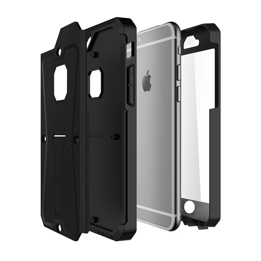 Сверхмощный прочный Чехол-бак противоударный чехол для телефона гибридный из