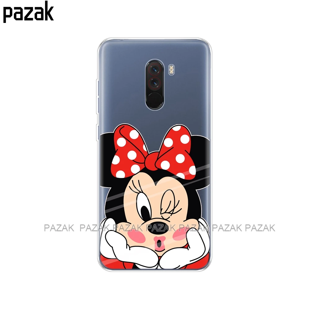 34376 Мягкий чехол pnleone для Xiaomi Pocophone F1, чехол Xiaomi Poco F1, силиконовый мягкий ТПУ чехол для телефона Xiaomi Pocophone F1 Global F, милый - Цвет: 34376