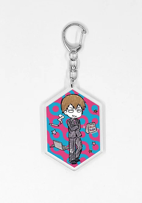Брелок для ключей японского аниме Psycho 100 Kageyama Shigeo reigen arataka акриловый косплея |