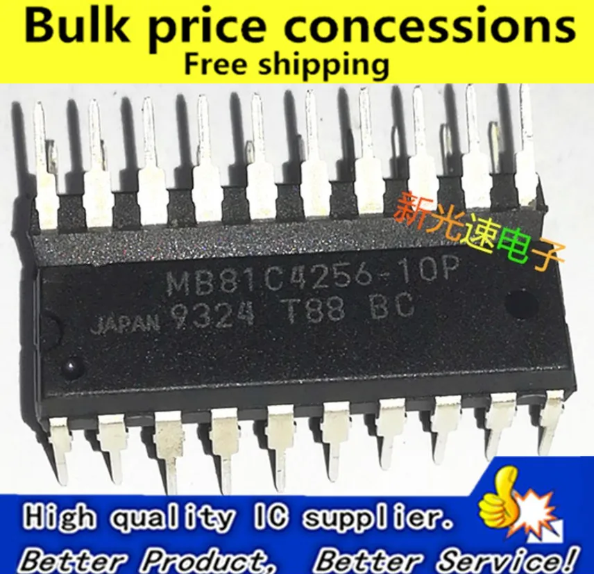 Бесплатная доставка 10 шт. фотолампы MB81C4256A MB81C4256 DIP|Запасные части| |