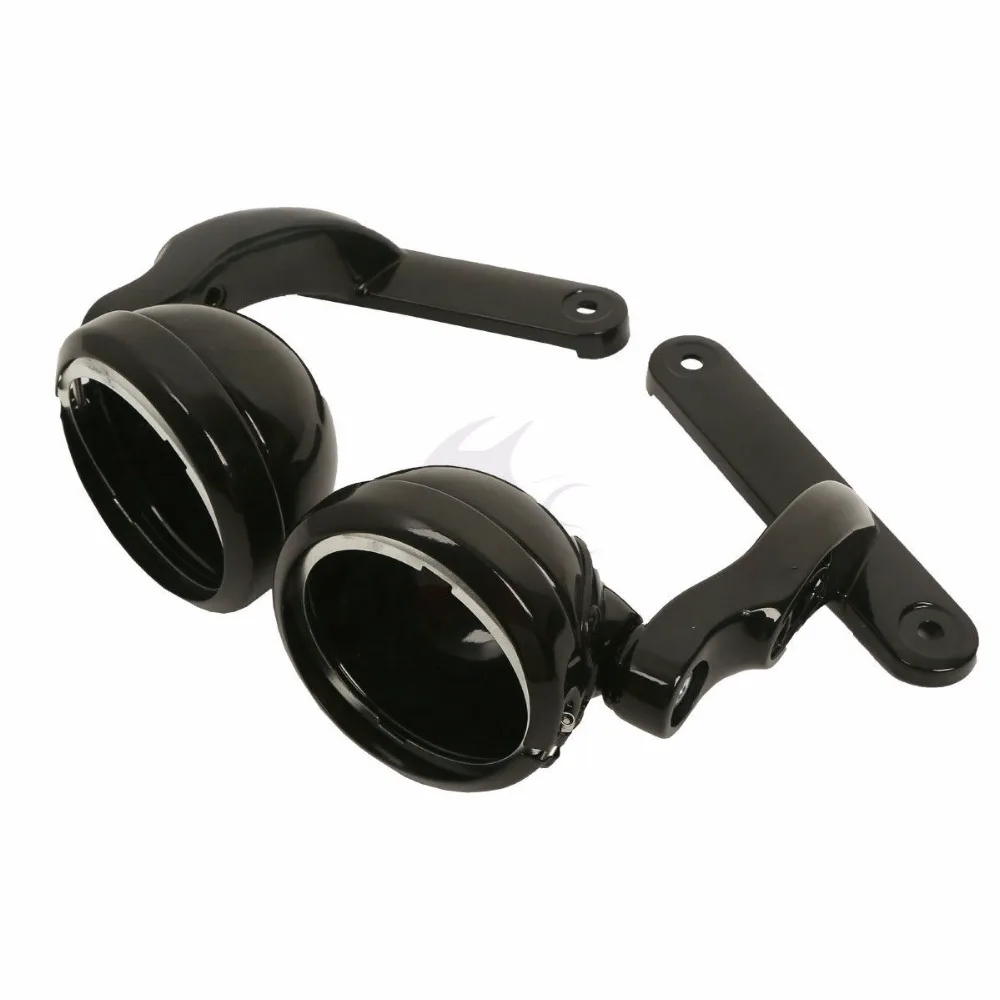 Мотоцикл 4 1/2 &quotпротивотуманные сигнальные осветительные кронштейны с корпусом