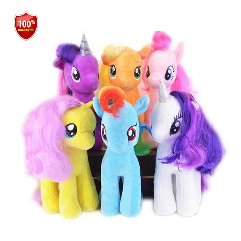 18 см мультфильм красивая лошадь животных Мягкие плюшевые куклы для детей