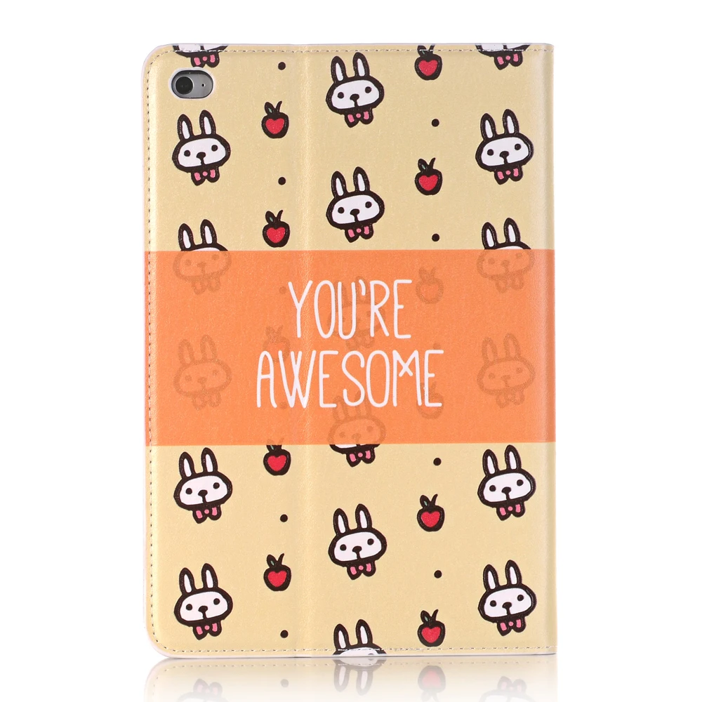 Mohini молодой Новый с модным рисунком милый мультфильм для Ipad mini 4 Стенд Слот карты