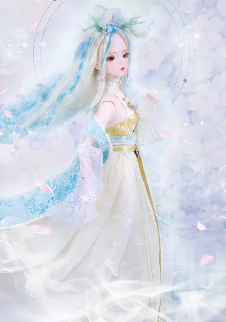 new Fortune дней 1/3 bjd куклы 62 см Совместное тела белая кожа с одежды обуви, AI YoSD MSD SD комплект игрушка подарок ребенку DC Lati - Цвет: new