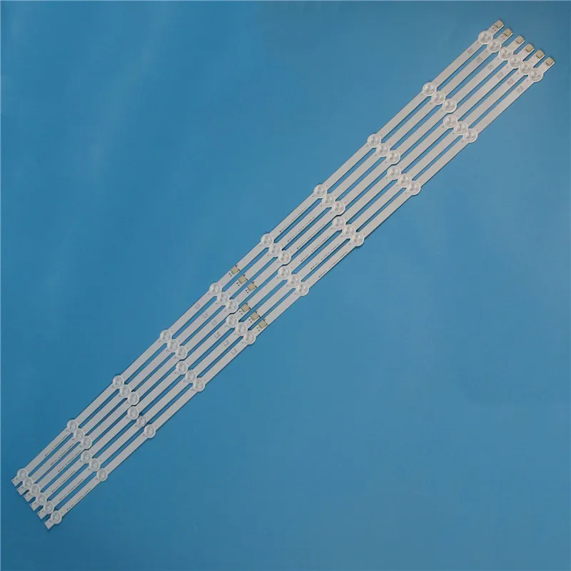 10 ламп 1000 мм, светодиодная лента для задсветильник освещения LG 50LP360H 50LP361H -ZA 50 дюймов, светодиодные ленты для телевизора, задсветильник вые полосы светильник вые полосы