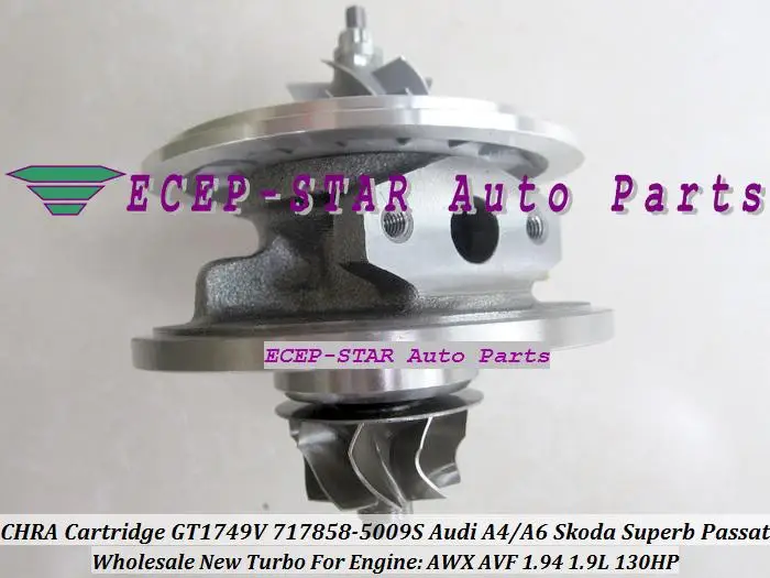 Турбокартридж CHRA Core GT1749 717858 0001 0002 0003 0004 038145702N для Audi A4 A6 VW AWX AVF BLB л|turbo cartridge|turbo