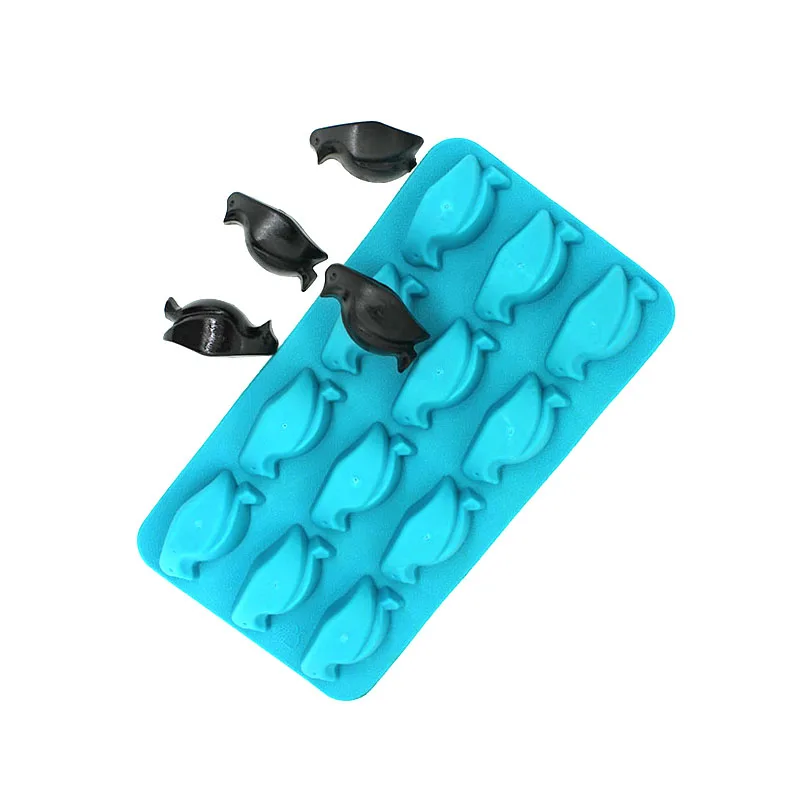 Лоток для льда дельфина Николь море животное 3 D замораживание желе Пудинг Форма