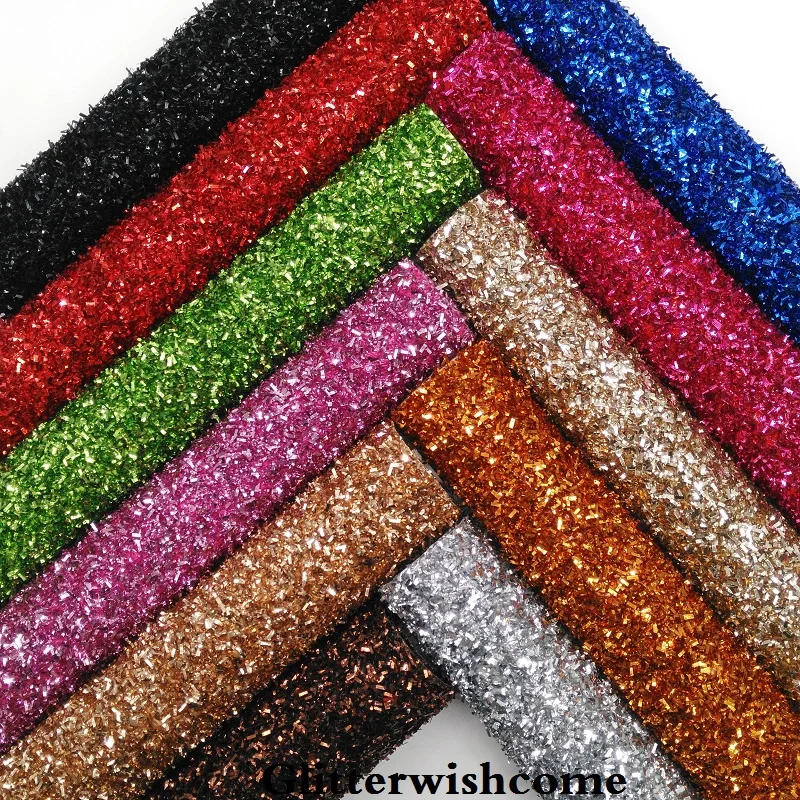 Glitterwishcome 30X134 см мини ролл винил для Луки, с эффектом блестящей кожи ткань с подходящей подложкой Луки, GM078