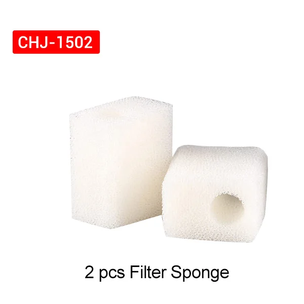 2x1502 Filter Cotton NICREW SUNSUN 4 в 1 погружной фильтр Водяной насос воздушный насос волновой производитель циркуляционный Губчатый Фильтр для аквариума - Цвет: 2x1502 Filter Cotton