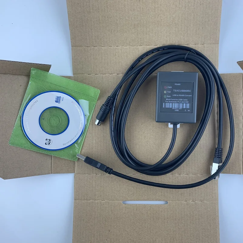 TSXCUSB485 + TSXCRJMD25 USB к RS485 многофункциональный адаптер ПЛК для премиум Micro Nano Naza Twido PLC и