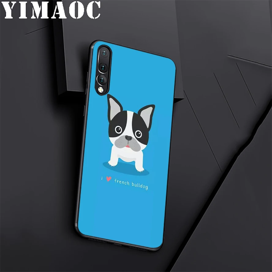 YIMAOC bulldog Карманный Мягкий силиконовый чехол для huawei Honor mate 10 P20 P10 P9 P8 P Smart Y6 6A 7A 7X 7C