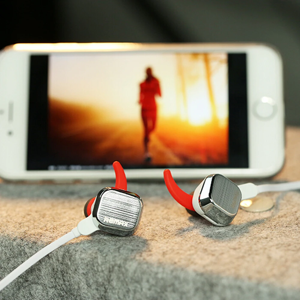 Беспроводные магнитные спортивные наушники REMAX S2 Bluetooth 4 2 со стереозвуком