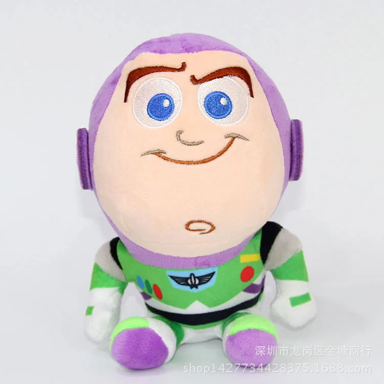 buzz История игрушек, плюшевые игрушки, кукла 20 см, Woody& Buzz Lightyear, плюшевые игрушки, мягкие игрушки, аниме для детей, рождественские подарки Kawaii - Цвет: buzz