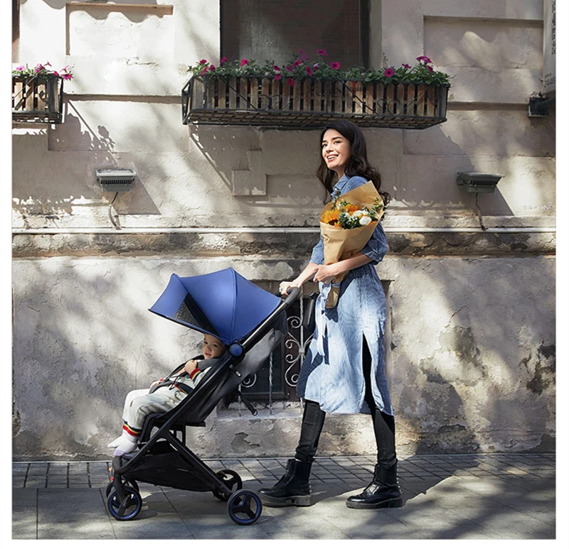 Xiaomi Mitu Baby Stroller Lightweight Baby Carriages For Kid Folding Prams For Children Portable Trolley For Travel