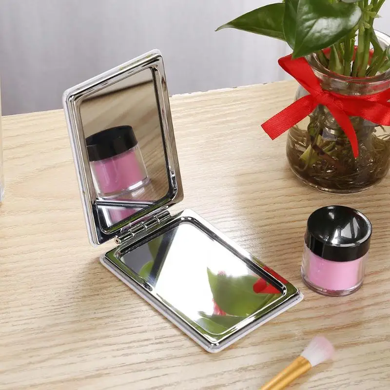 5D DIY Алмазная картина Зеркало Мини Карманный для женщин девушка макияж зеркало бабочка горный хрусталь Алмазная вышивка зеркала