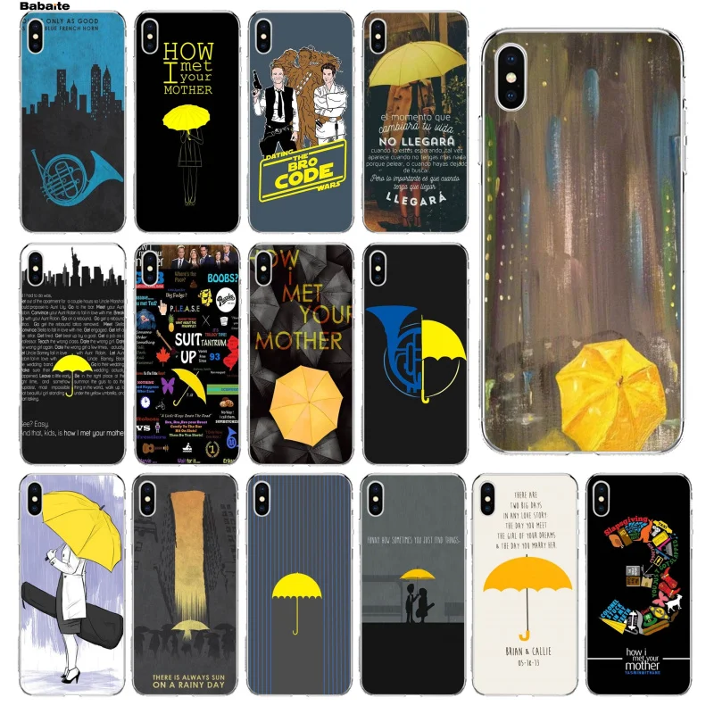 Babaite HIMYM как я встретил вашу маму популярный дизайн чехол для iPhone 5 5S SE 6 6S Plus 7 8 XR X XS
