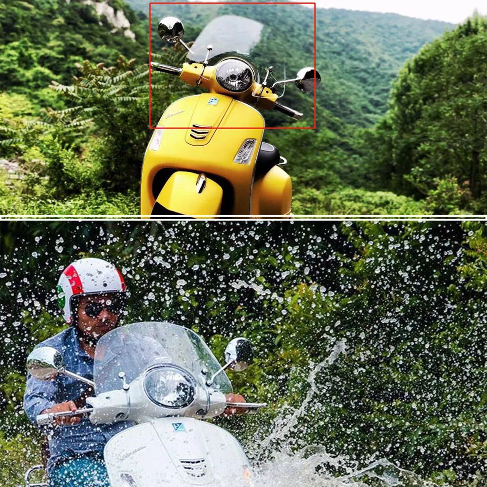 Экран на лобовое стекло для мотоцикла акриловый экран ветровое VESPA GTS 250 300