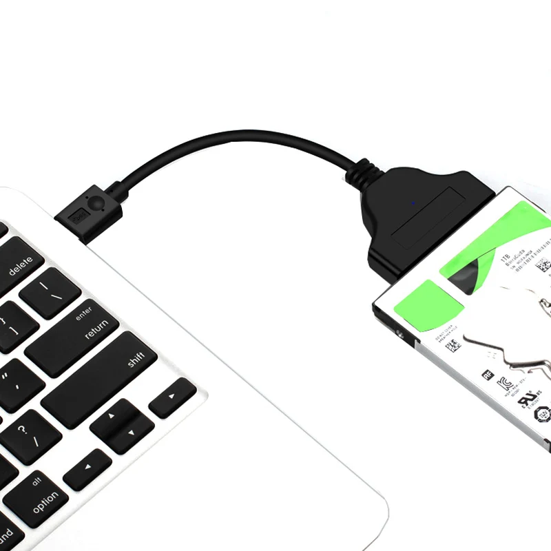 Новый Кабель адаптер USB 3 0 к SATA 22pin SATAIII SATA3.0 USB3.0 адаптеры ASM1053e чип для 2 5 &quotSATA HDD