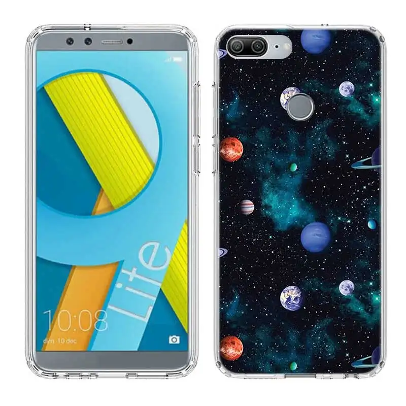 Extraterrestrial Planets Soft TPU Print Hull Case For Huawei Honor 8X MAX 8 9 10 lite 7 7X 6X V9 Play V20 Frosted Fundas Cover |