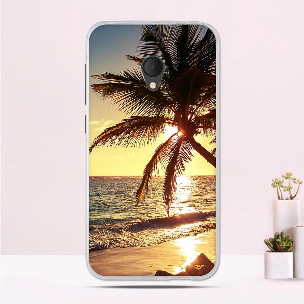 Силиконовый чехол Cartton с рисунком для телефона Alcatel U5 4G 5044D 5044Y 5 0 дюйма гибкая