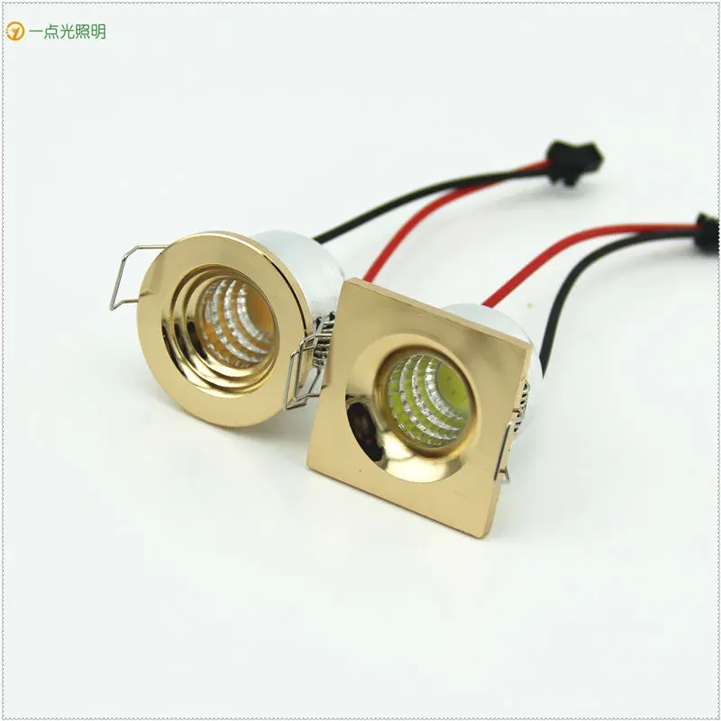 Высокое качество 10 шт./лот мини светодиодный светильник 1 Вт Мини AC85 265V