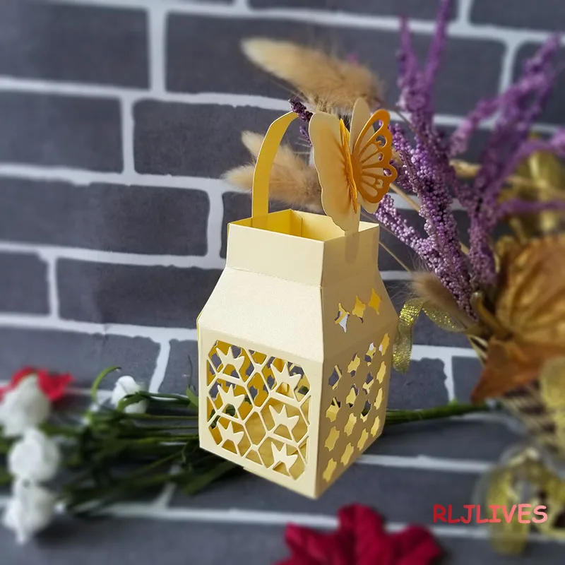 

RLJLIVES Butterfly Box Metal Cutting Dies Stencils for DIY Scrapbooking Stamp/photo album Decorative Embossing DIY Paper Cards