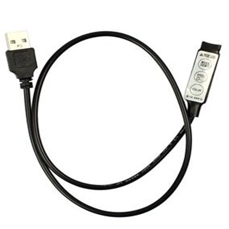 СВЕТОДИОДНАЯ лента SMD 3528 RGB 0 5 м DC5V 60 ⑤ LED USB свет ТВ фон фоторамка Рождественская