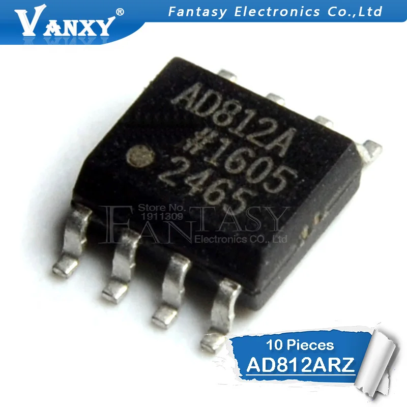 10 шт. AD812ARZ SOP8 AD812 SOP AD812AR SOP-8 | Электронные компоненты и принадлежности