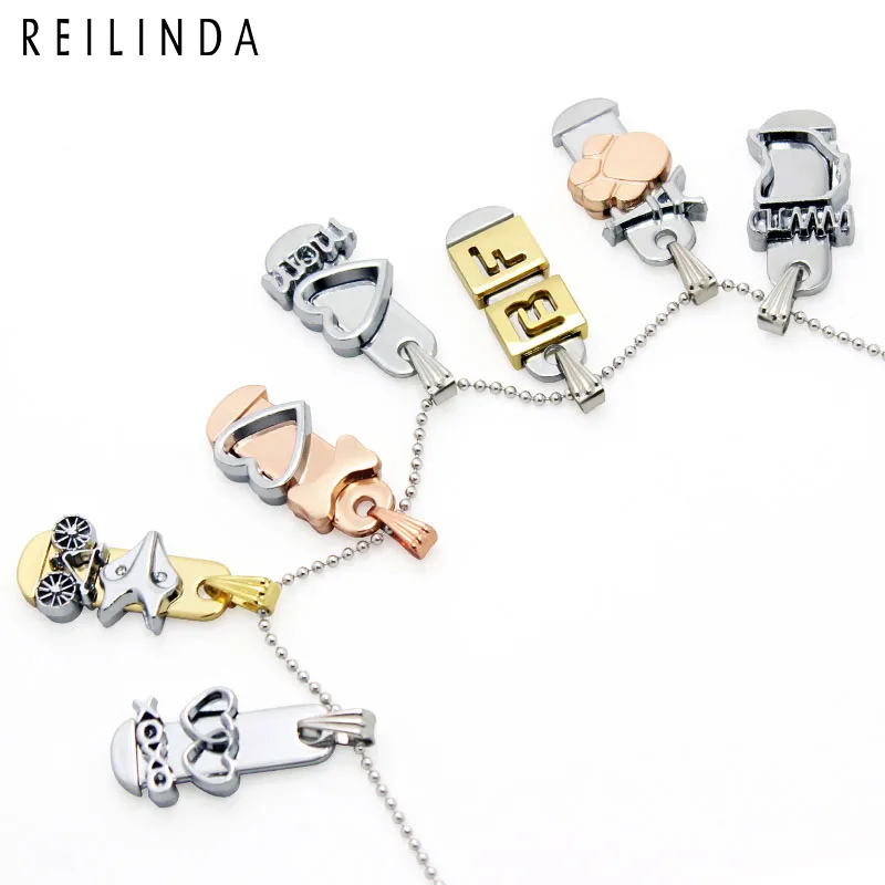 Оптовая продажа 10 штук упак. 8 мм плавающий бар кулон ожерелье Fit Slide Charms буквы