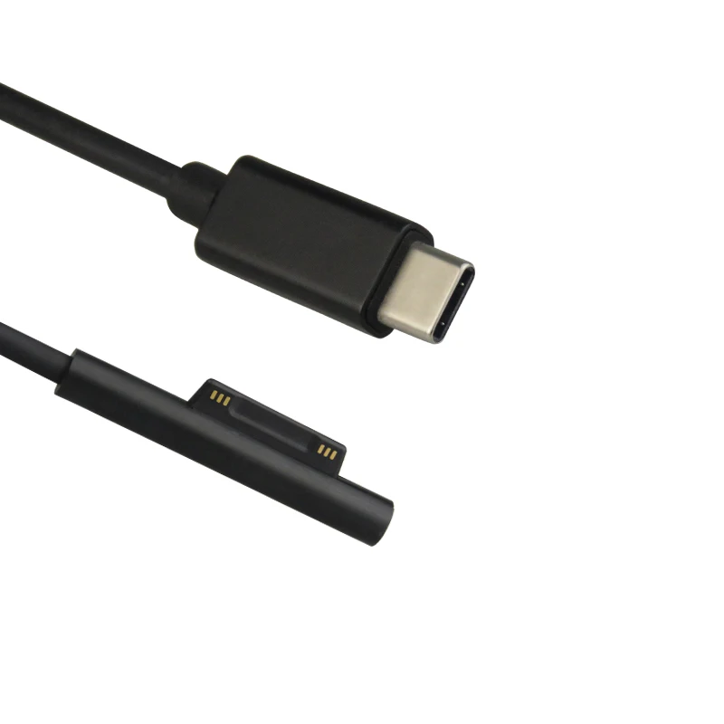 150 см Штекерный USB C Type Male to Microsoft Surface Por 3 4 5 6 7 удлинитель зарядного