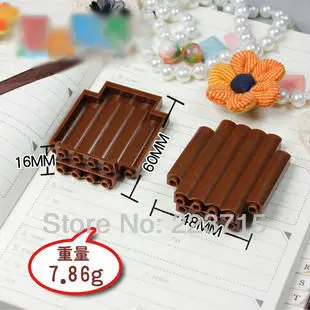 Бесплатная доставка! 30140 10 шт. * Palisade Wall 1X6X6 сделай сам развивающие блочные кирпичи